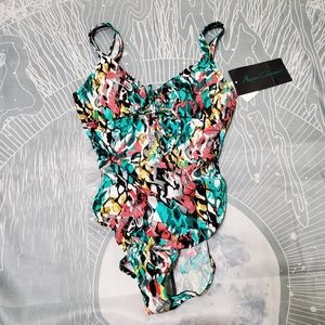 NWT Aqua Green Swimsuit, Size S